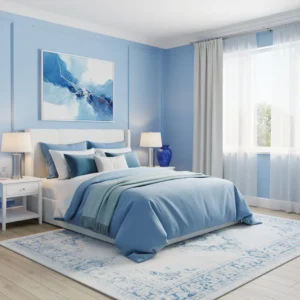 10 Sky Blue and White Bedroom Ideas That Feel Calm & Dreamy