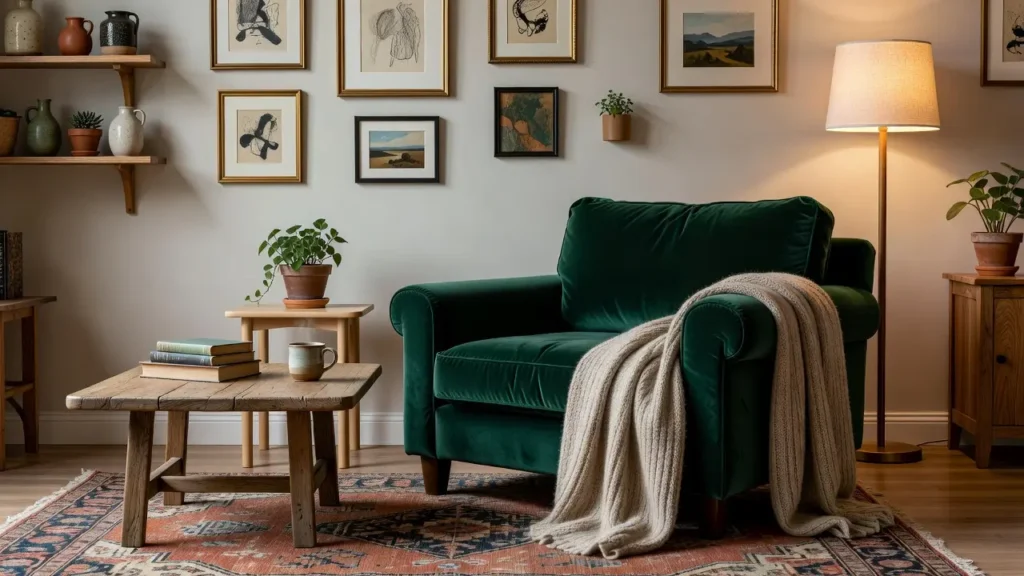 Cozy Eclectic Home Decor