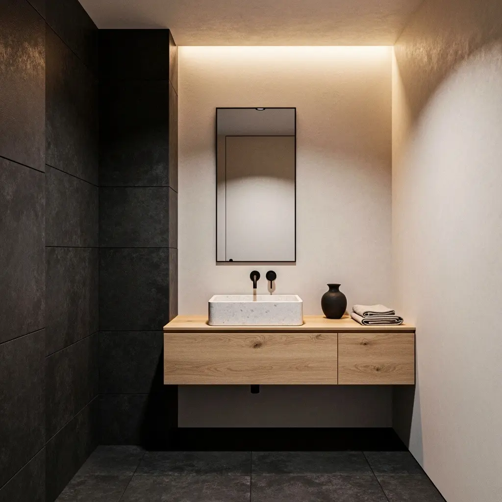 Moody Bathroom Decor