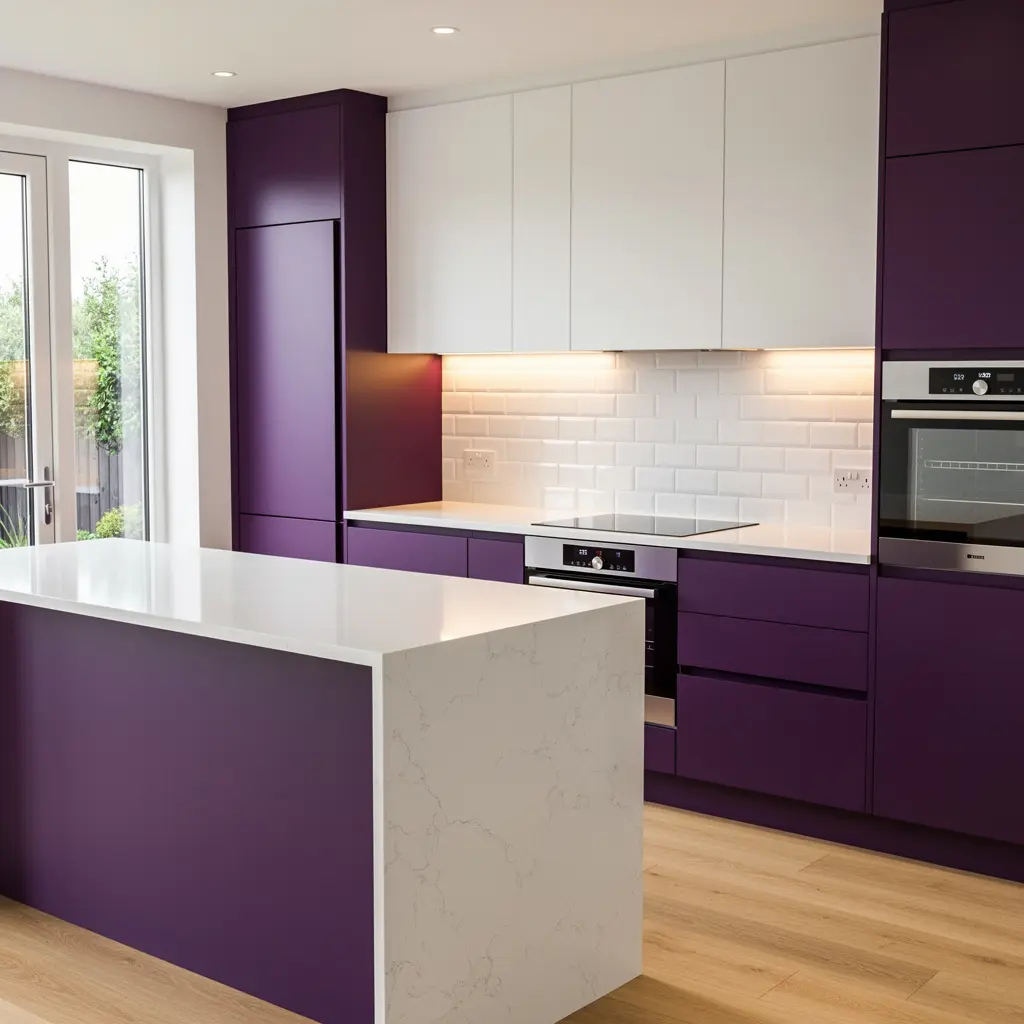 Purple Kitchen