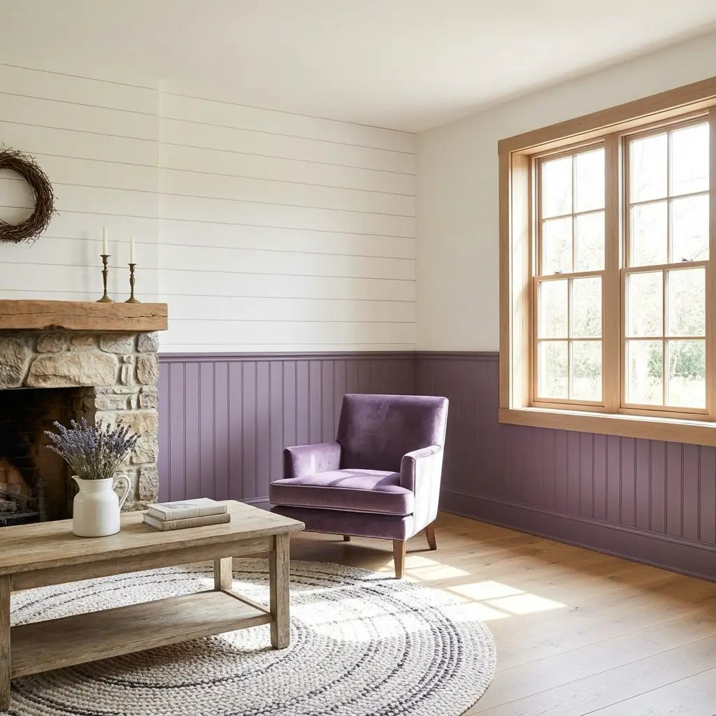 Purple Farmhouse Decor