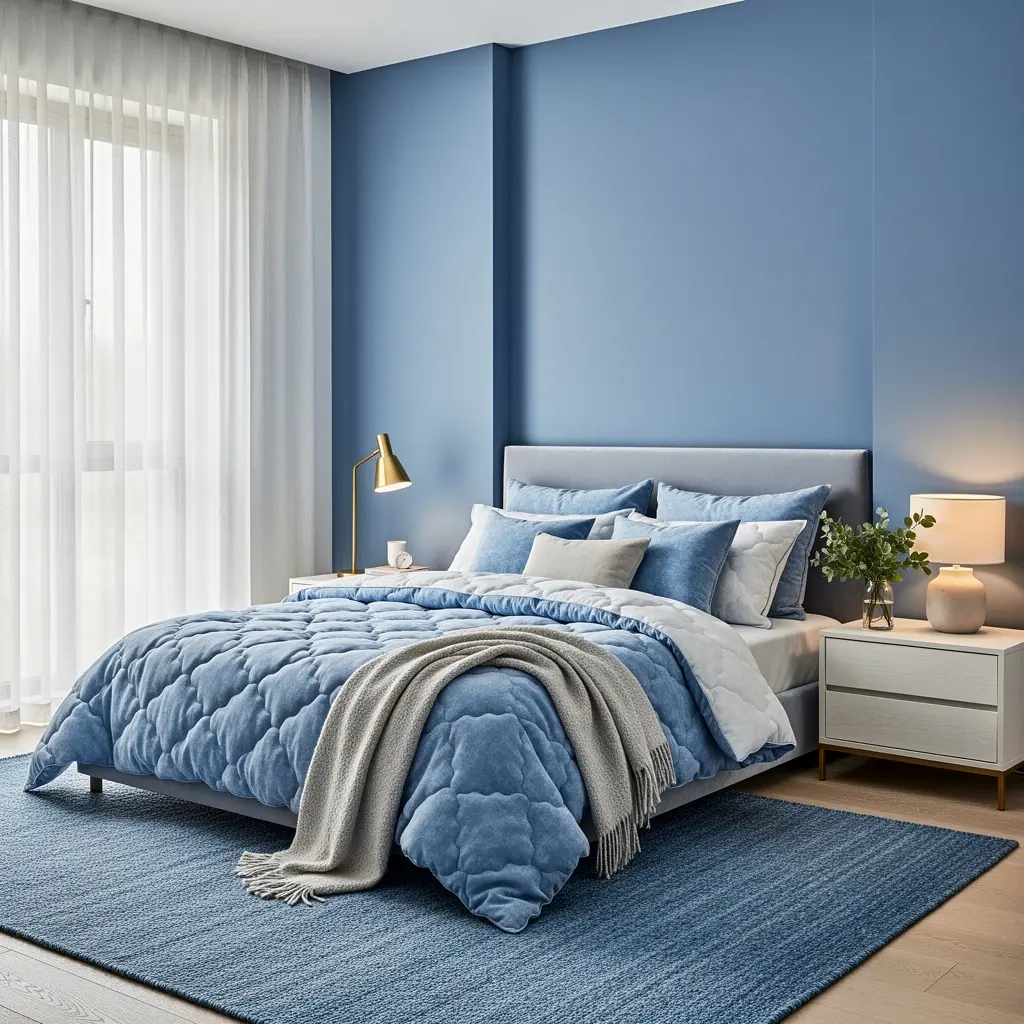 Dreamy Blue Bedroom Aesthetic