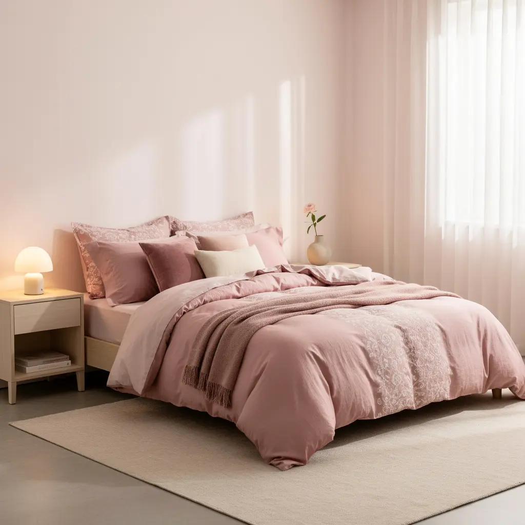 Dreamy Pink Bedroom