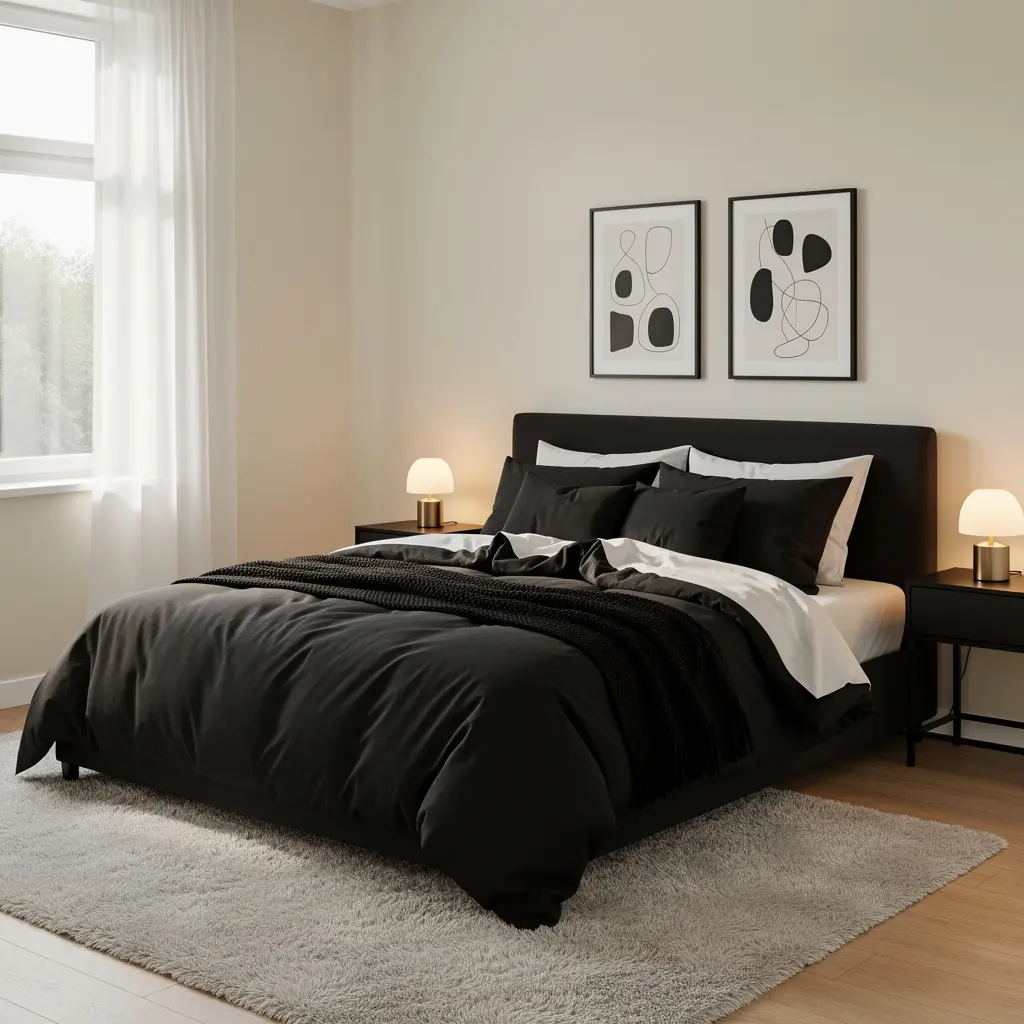 Dreamy Black Bedroom Aesthetic