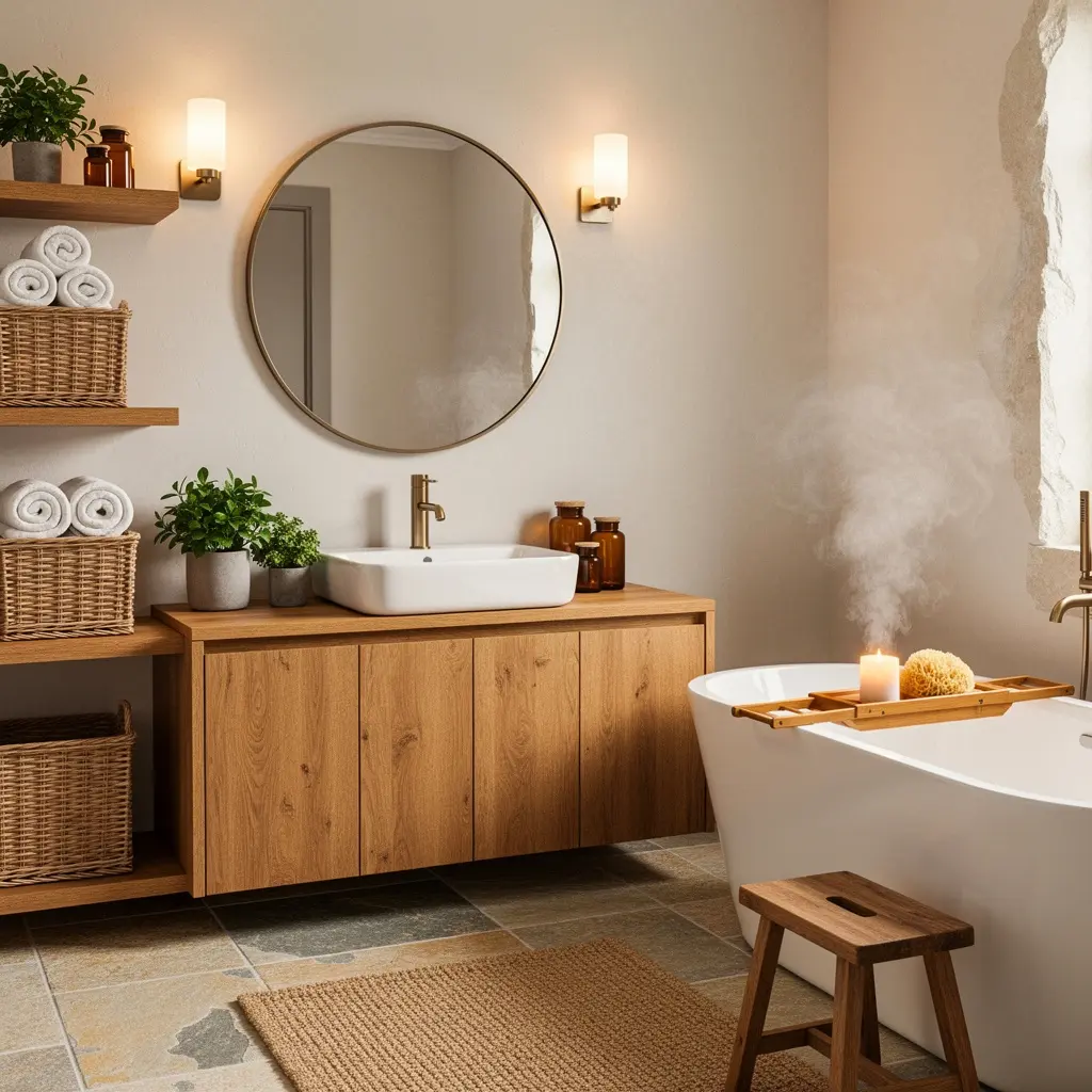 Cozy Bathroom Decor