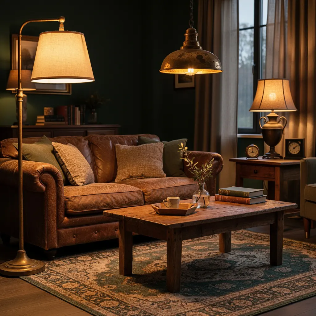 Cozy Vintage Living Room