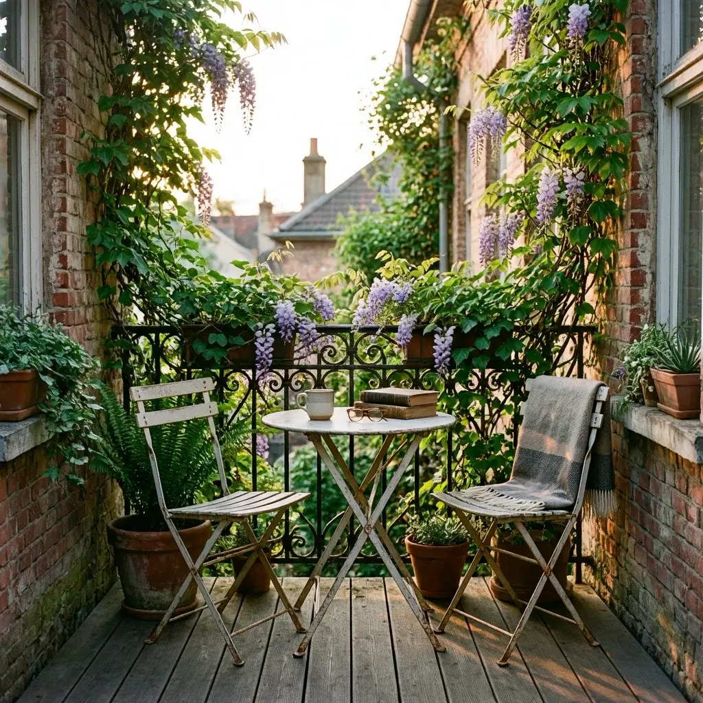 Cozy Vintage Balcony