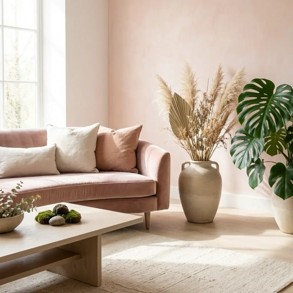 Blush Pink Home Decor