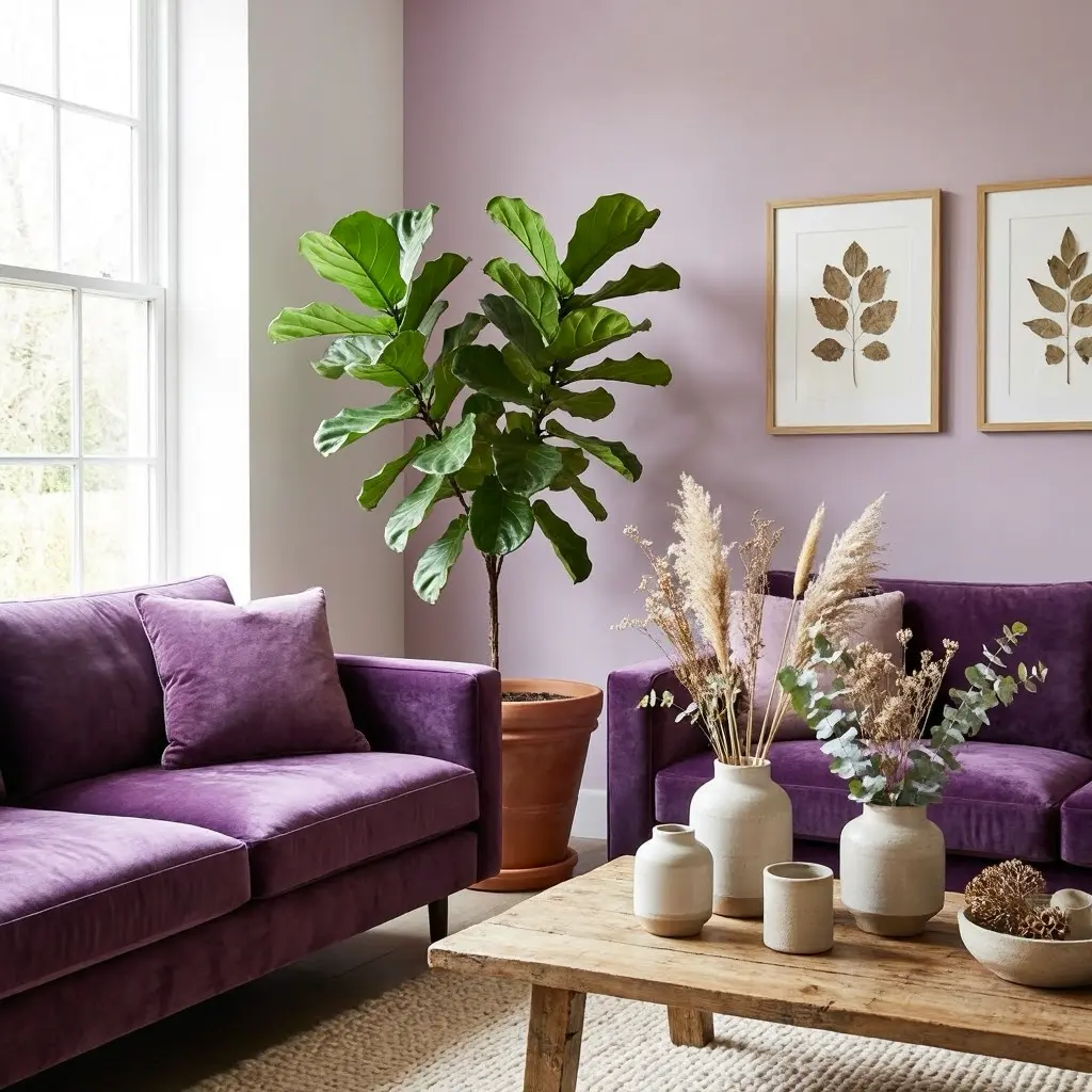 Purple Home Decor
