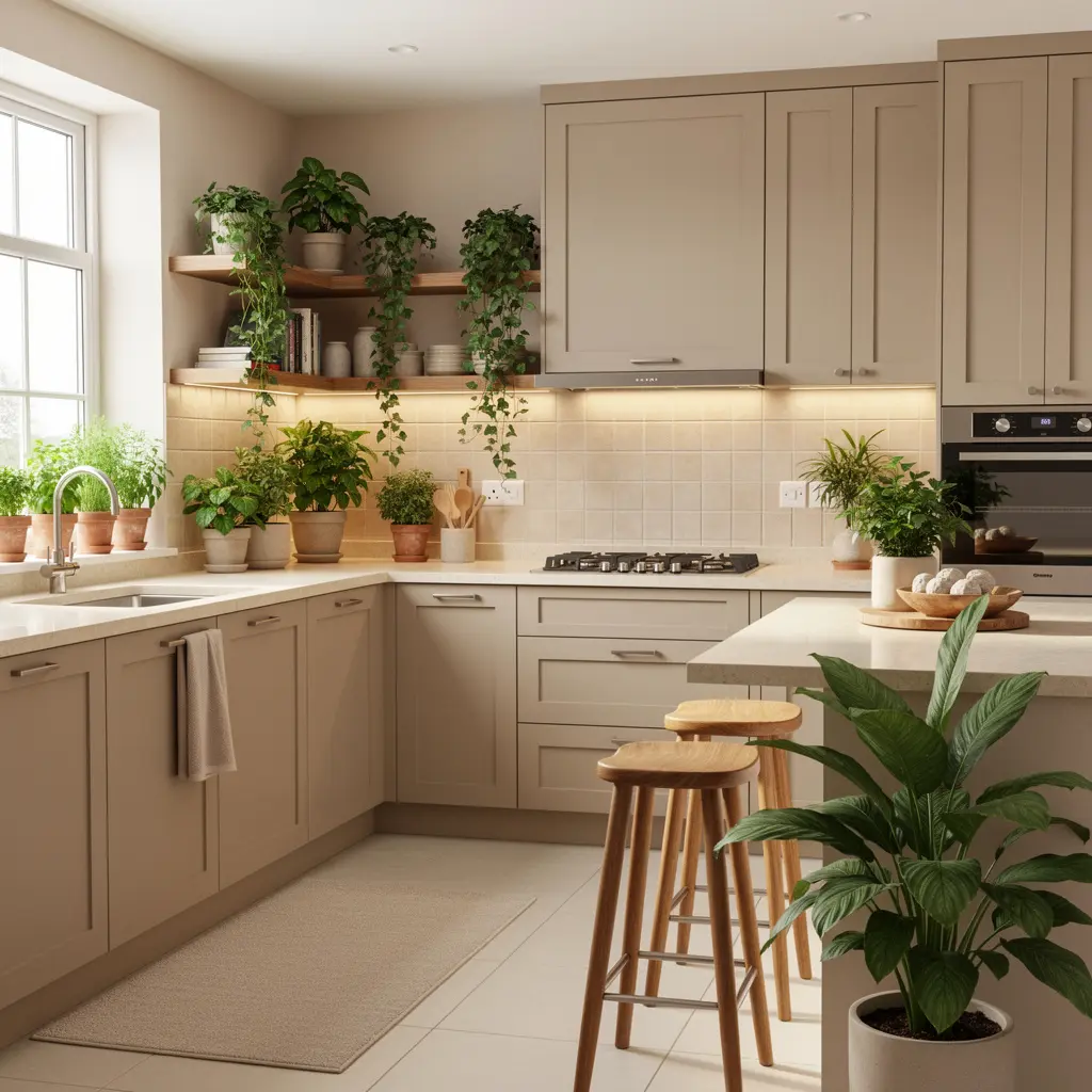 Cozy Beige Kitchen