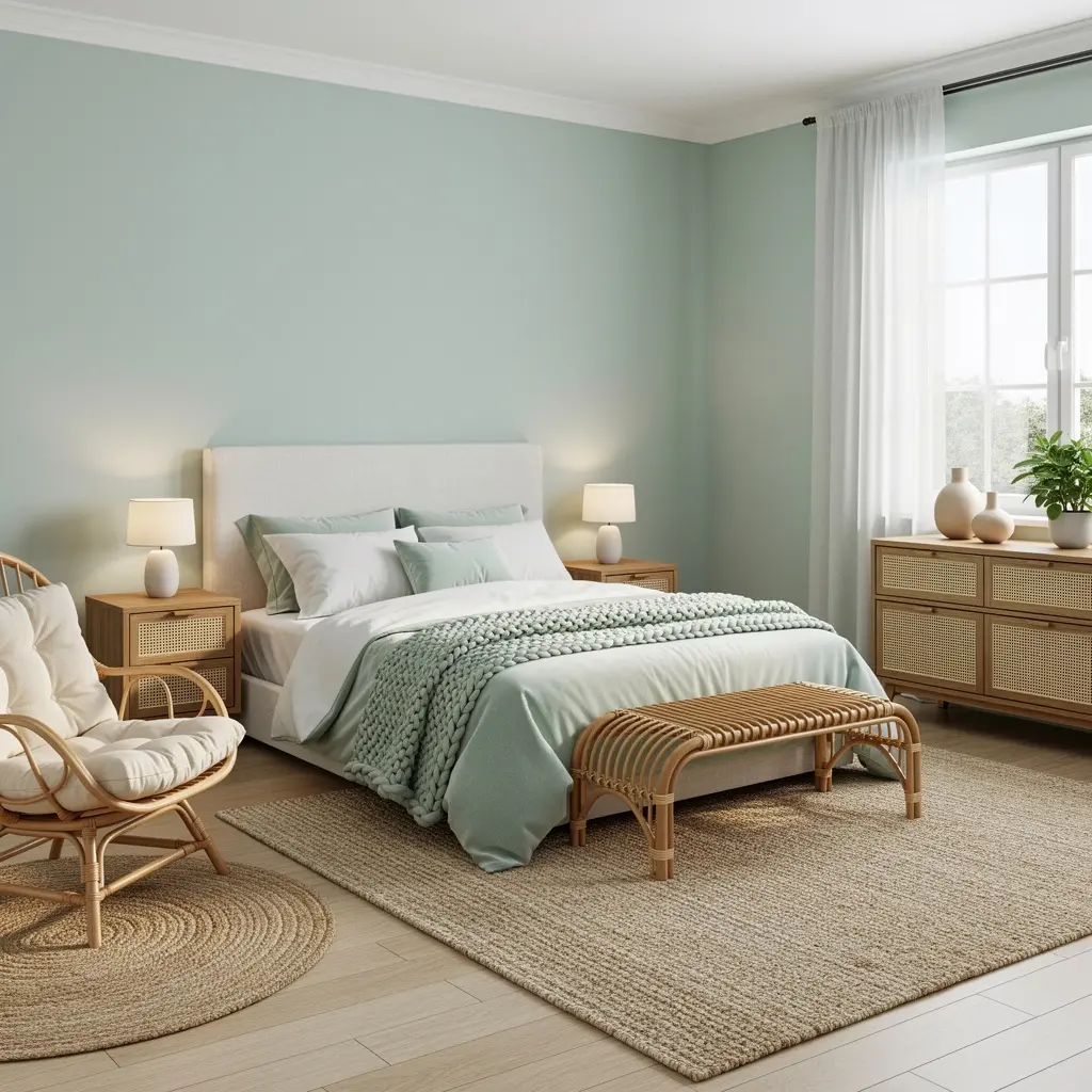 Seafoam Green Bedroom