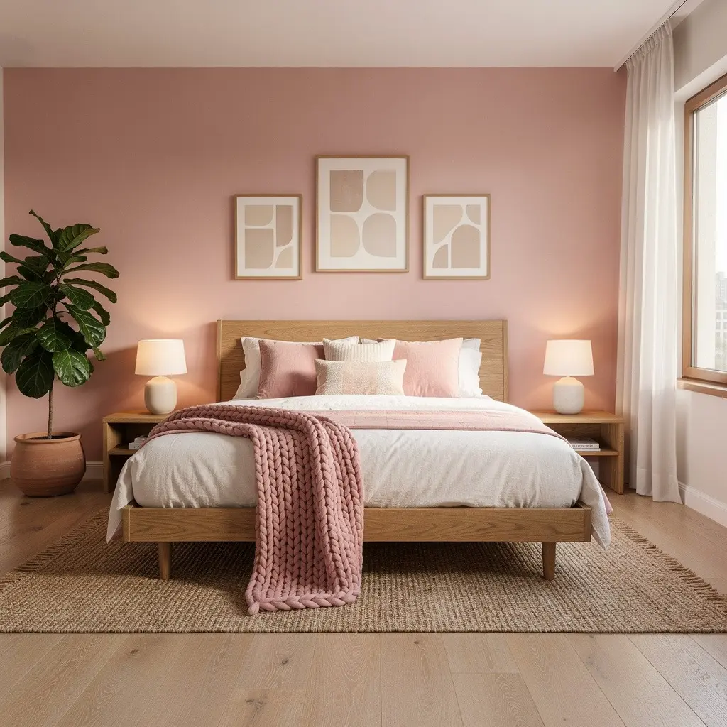 Blush Pink Bedroom