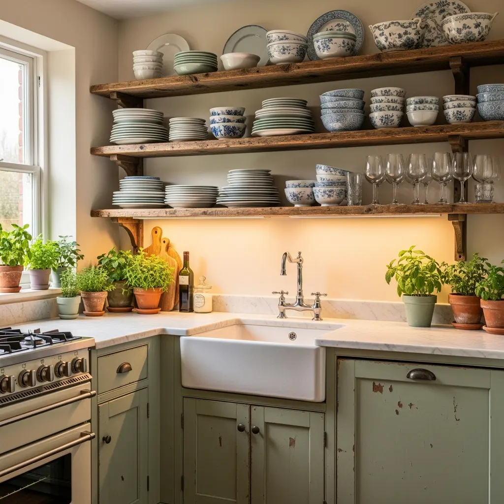 Cozy Vintage Kitchen