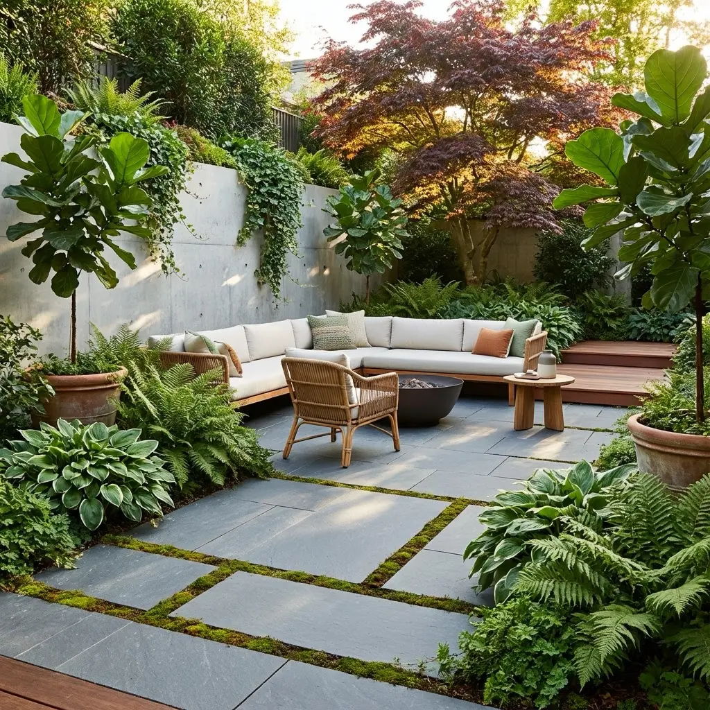 Cozy Outdoor Lounge