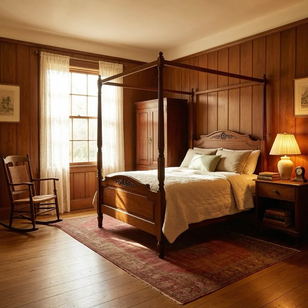 Cozy Vintage Bedroom