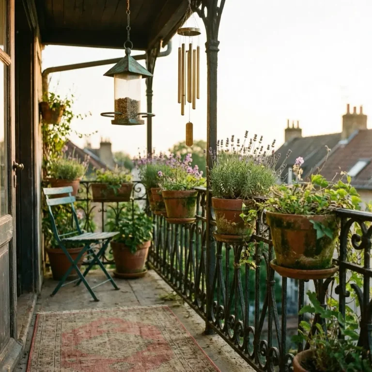 Cozy Vintage Balcony