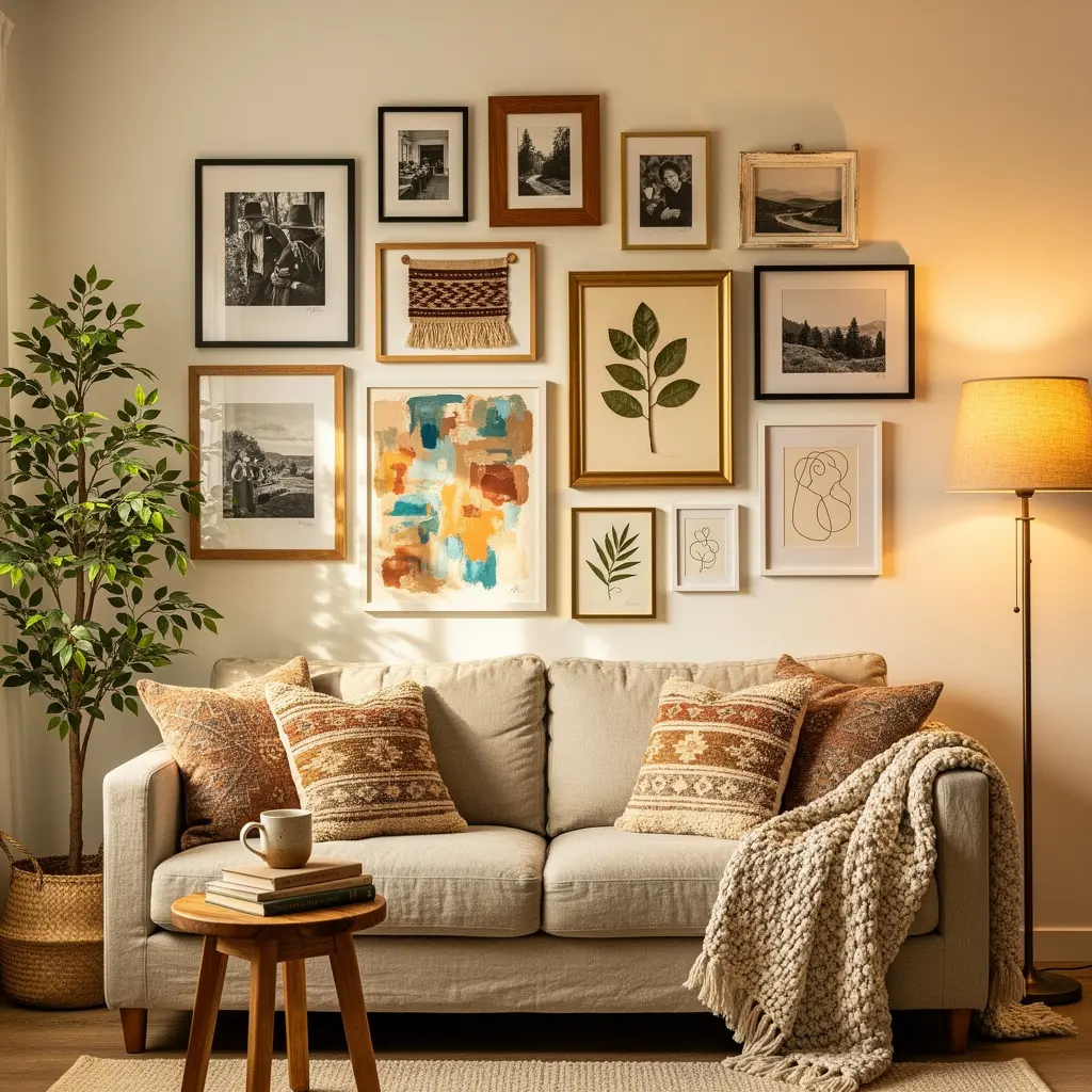 Cozy Eclectic Home Decor
