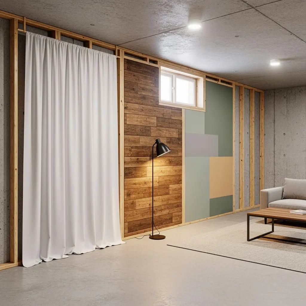 Unfinished Basement Ideas on a Budget