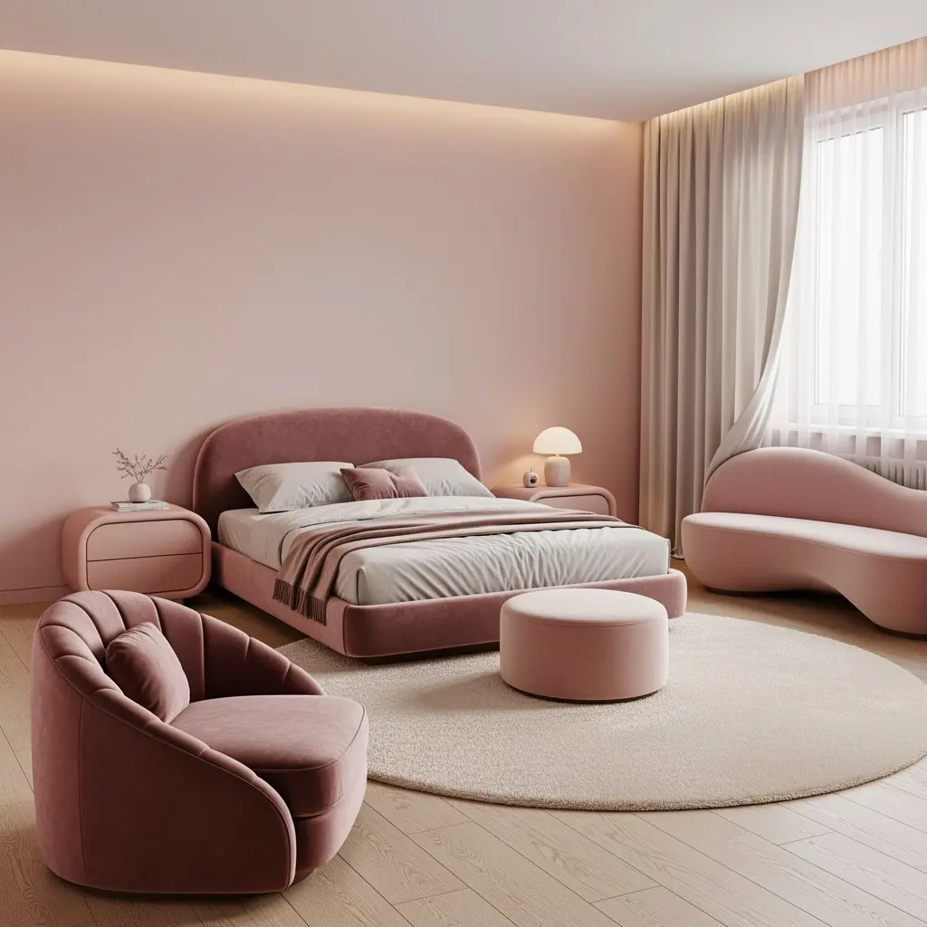 Blush Pink Bedroom