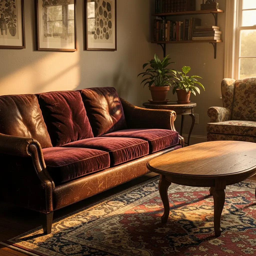 Cozy Vintage Living Room