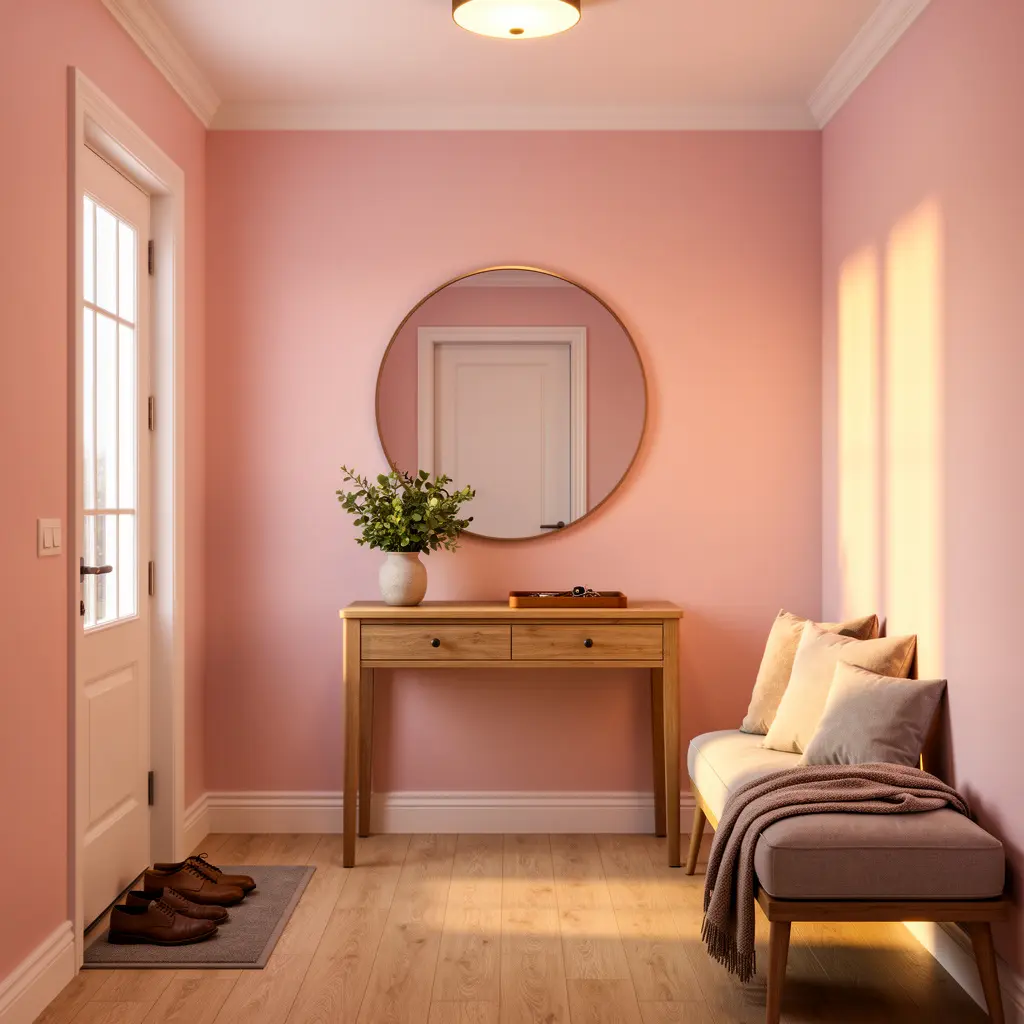 Blush Pink Entryway