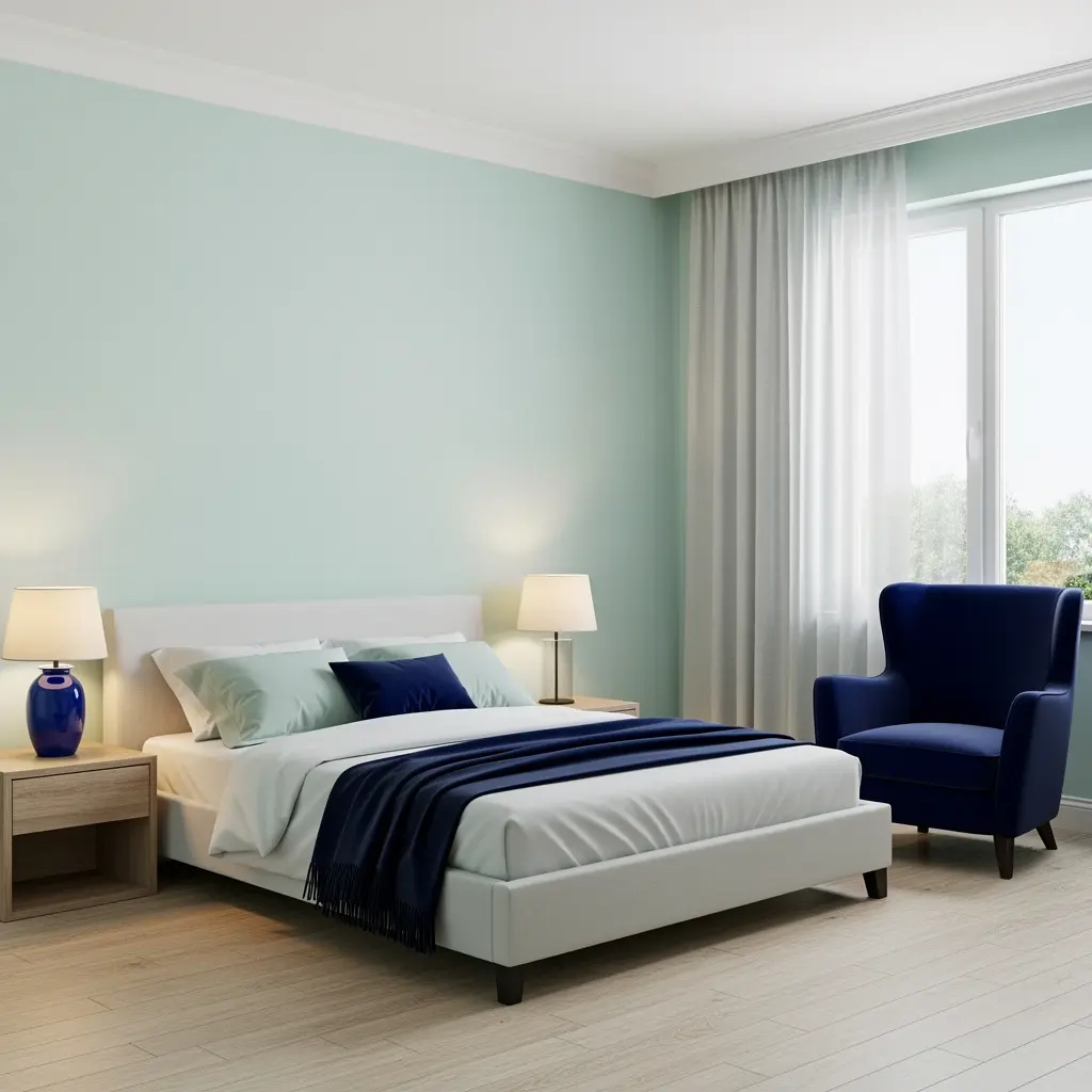 Seafoam Green Bedroom