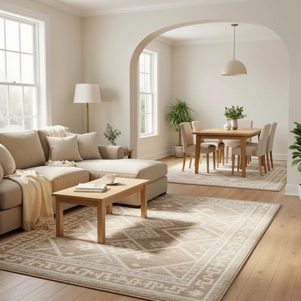 Cozy Beige Home Decor