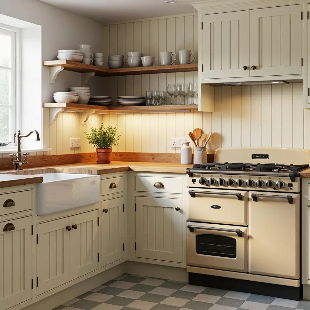 Cozy Vintage Kitchen