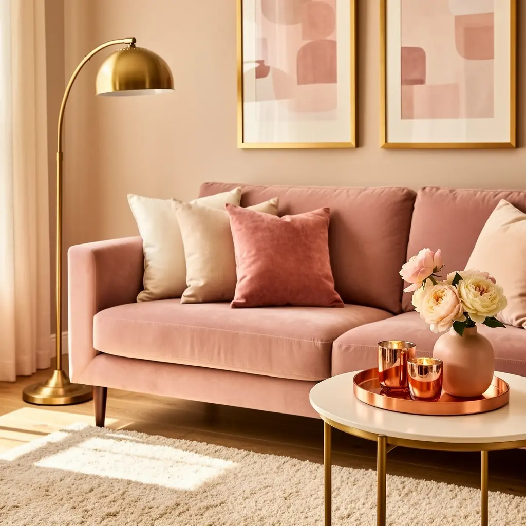 Blush Pink Home Decor