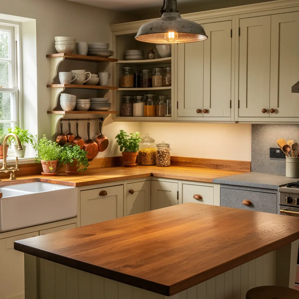 Cozy Vintage Kitchen