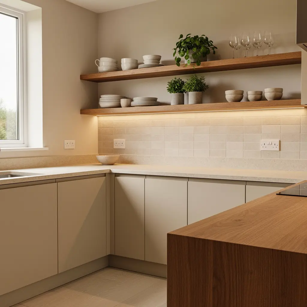 Cozy Beige Kitchen