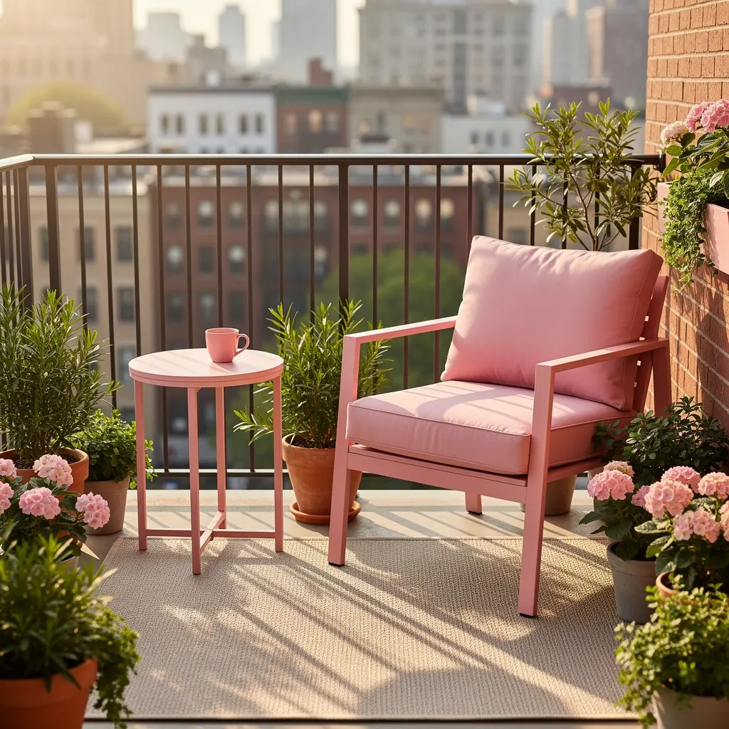 Blush Pink Balcony