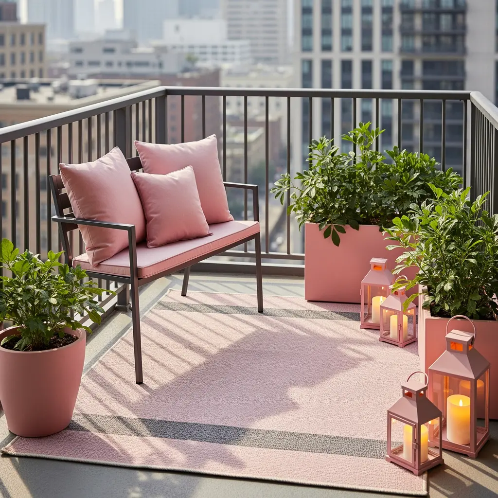 Blush Pink Balcony