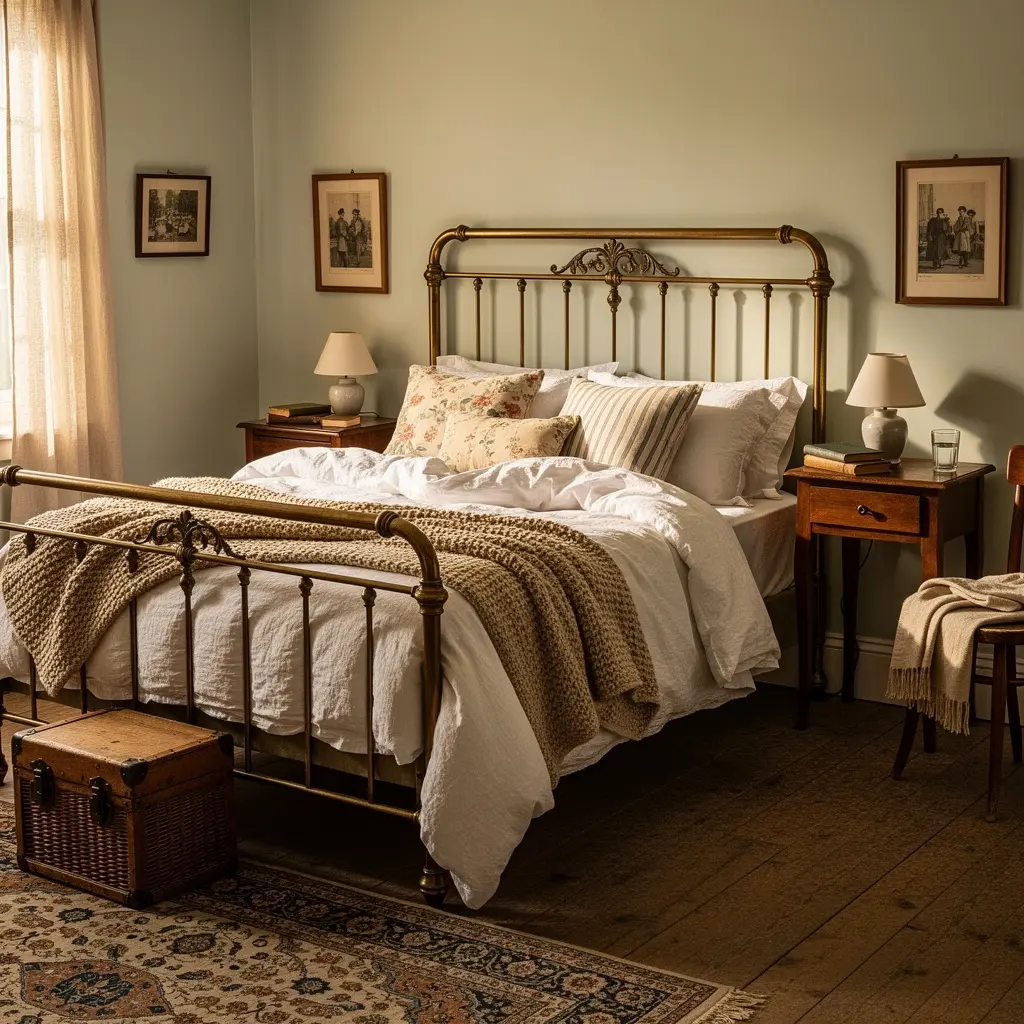Cozy Vintage Bedroom