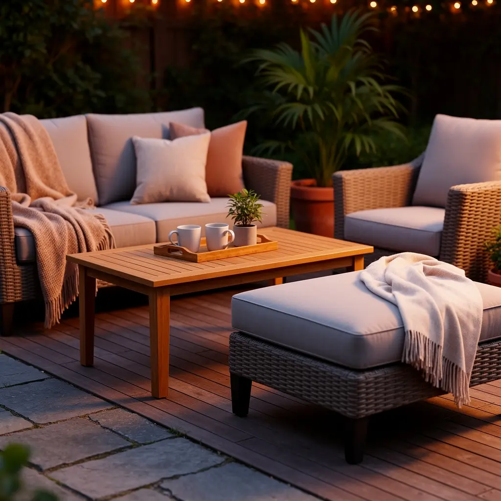 Cozy Outdoor Lounge