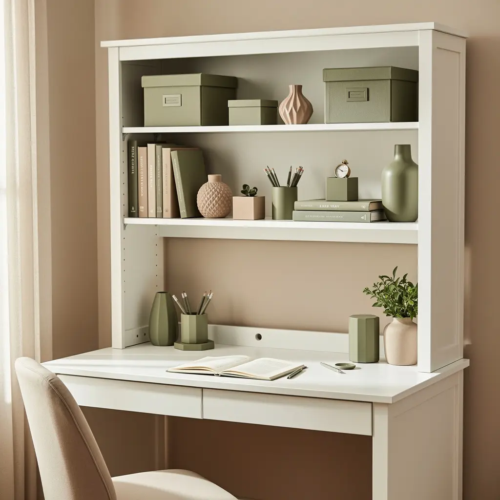 Desk Hutch Decor