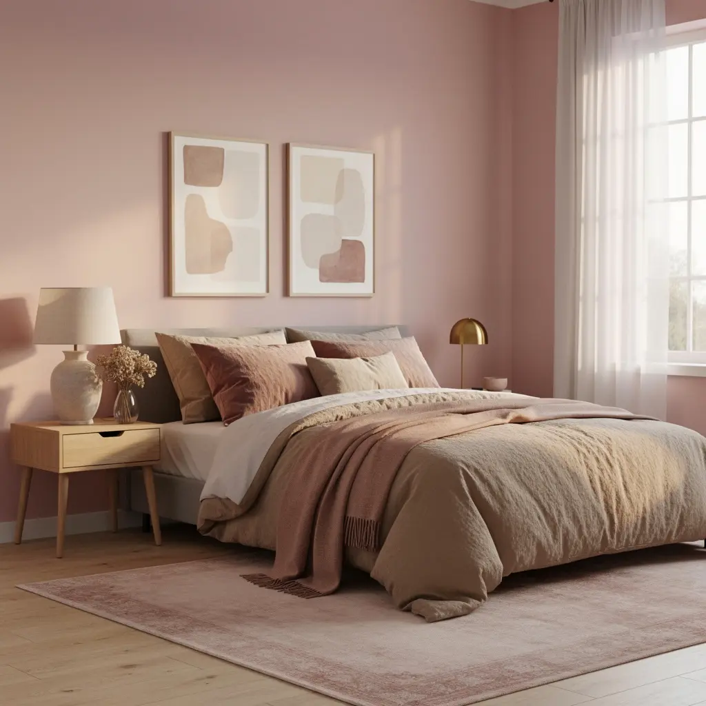 Blush Pink Bedroom