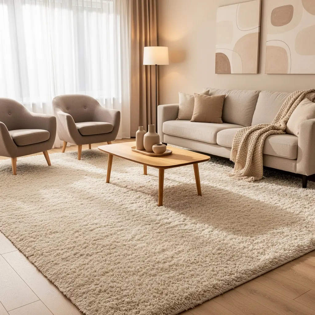 Cozy Beige Living Room