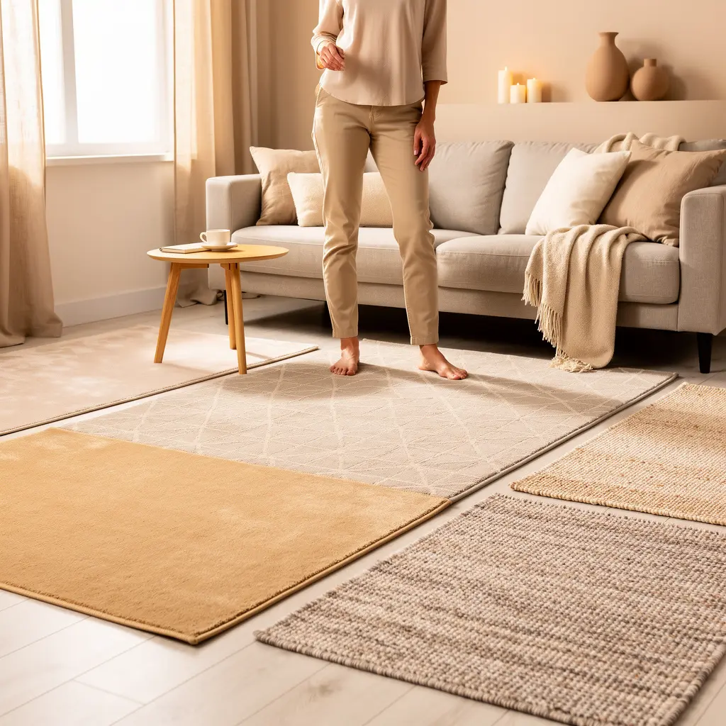 Cozy Beige Apartment Decor