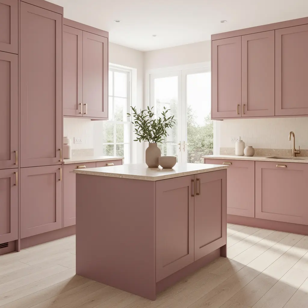 Blush Pink Kitchen