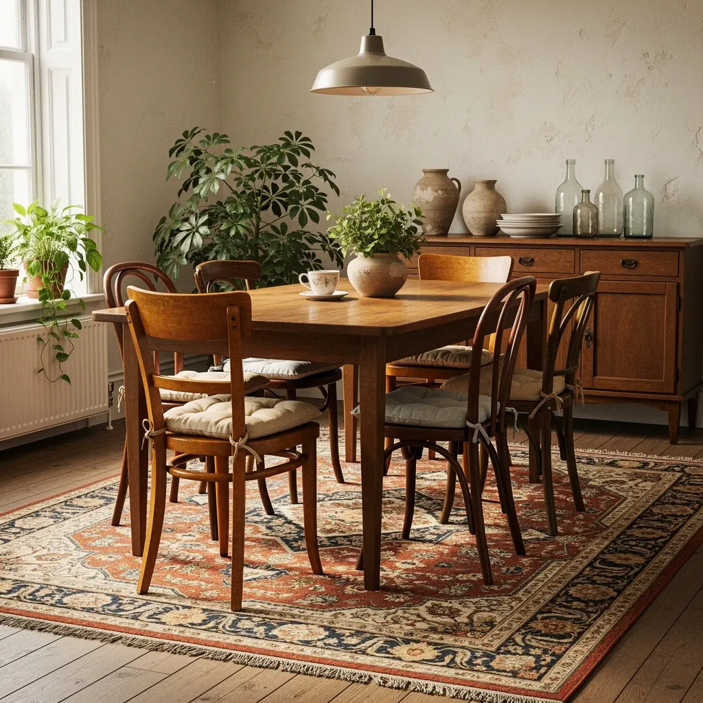 Cozy Vintage Dining Room