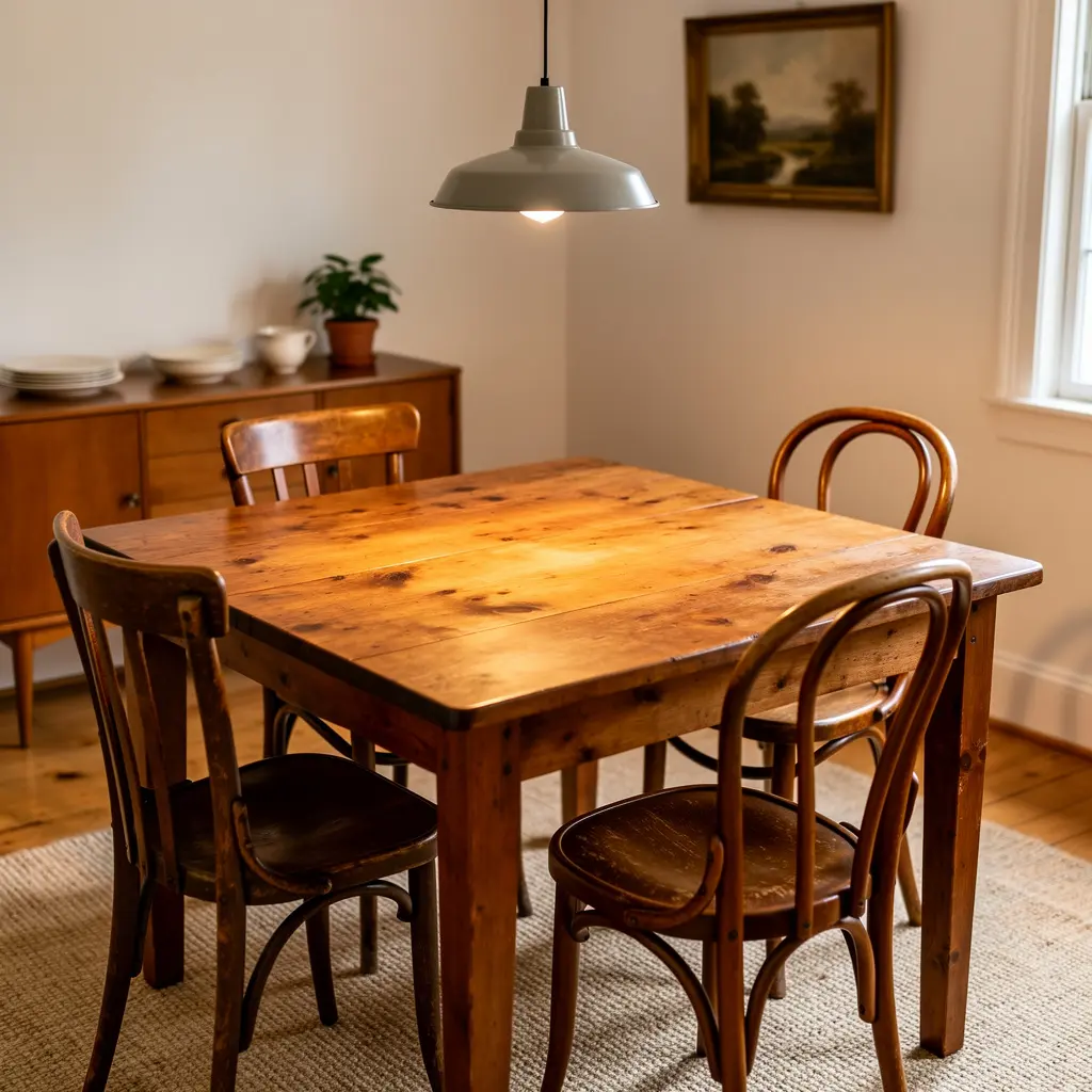 Cozy Vintage Dining Room