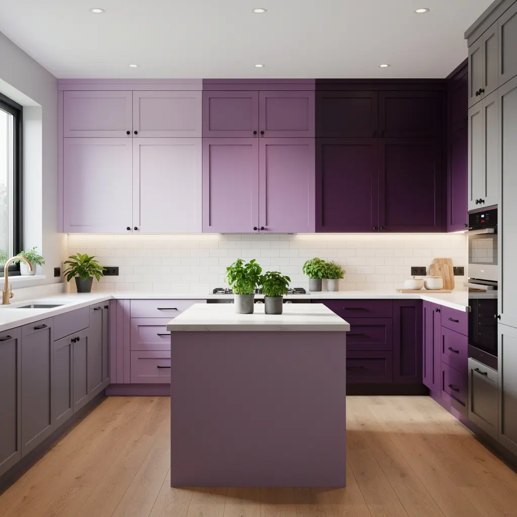 Purple Kitchen