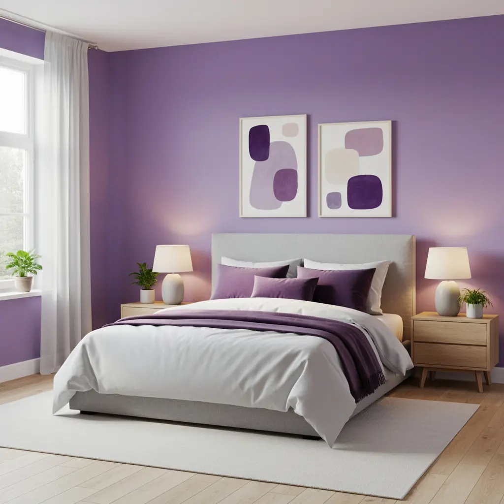Purple Bedroom