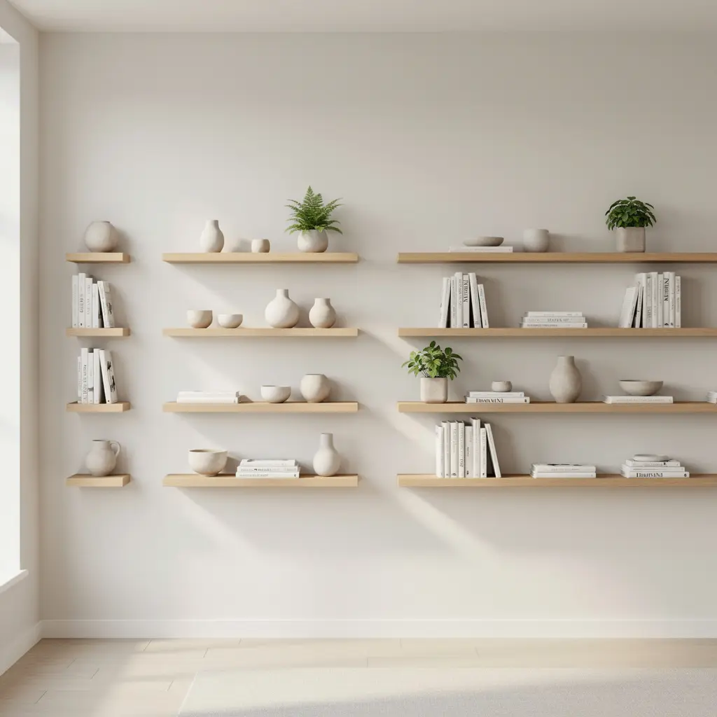Floating Shelf Styling