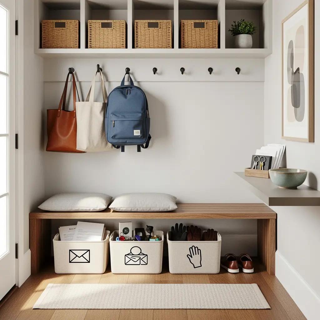 Mudroom Organization