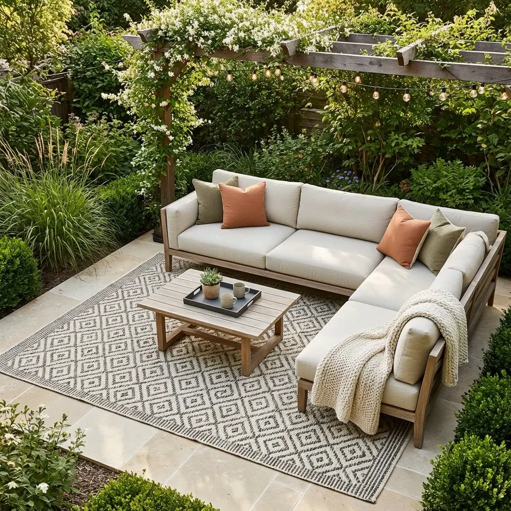 Cozy Outdoor Lounge
