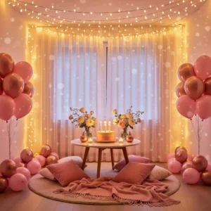 10 Romantic Pink Birthday Decoration at Home for a Dreamy Celebration