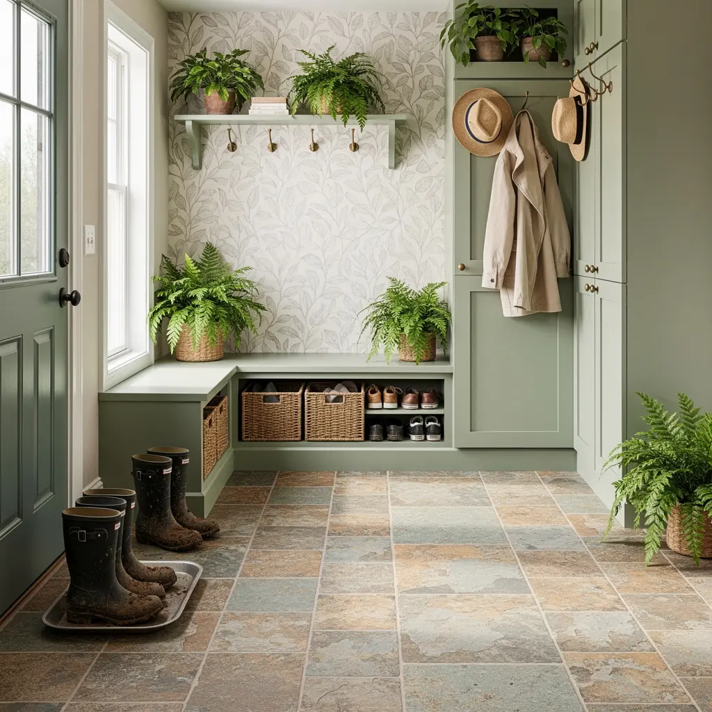 Garden-Inspired Mudroom