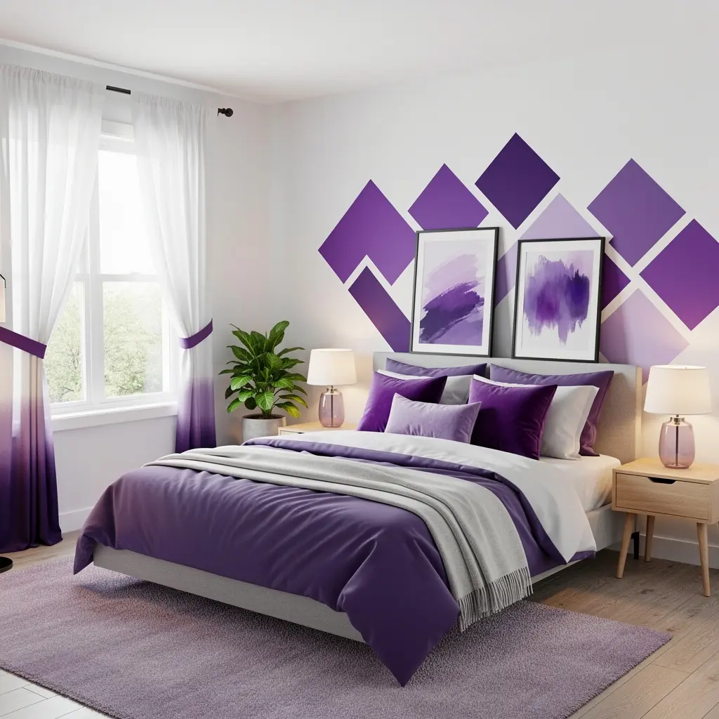 Purple Bedroom